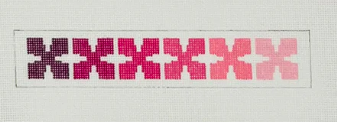 Geometric Floral Keyfob Pinks