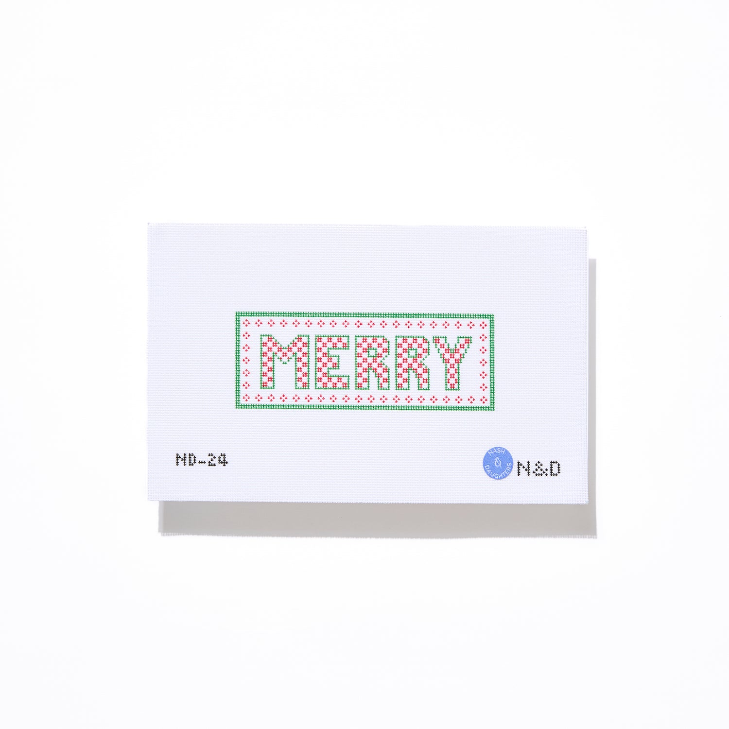 Merry Checkerboard Letters