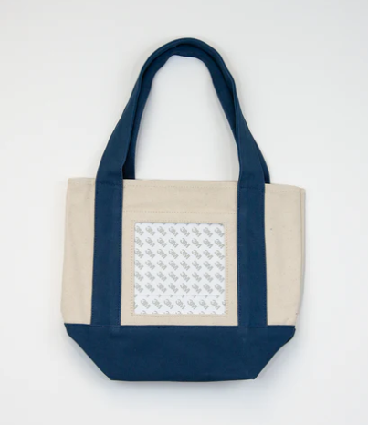 Mini Canvas Tote Bag - Royal Blue