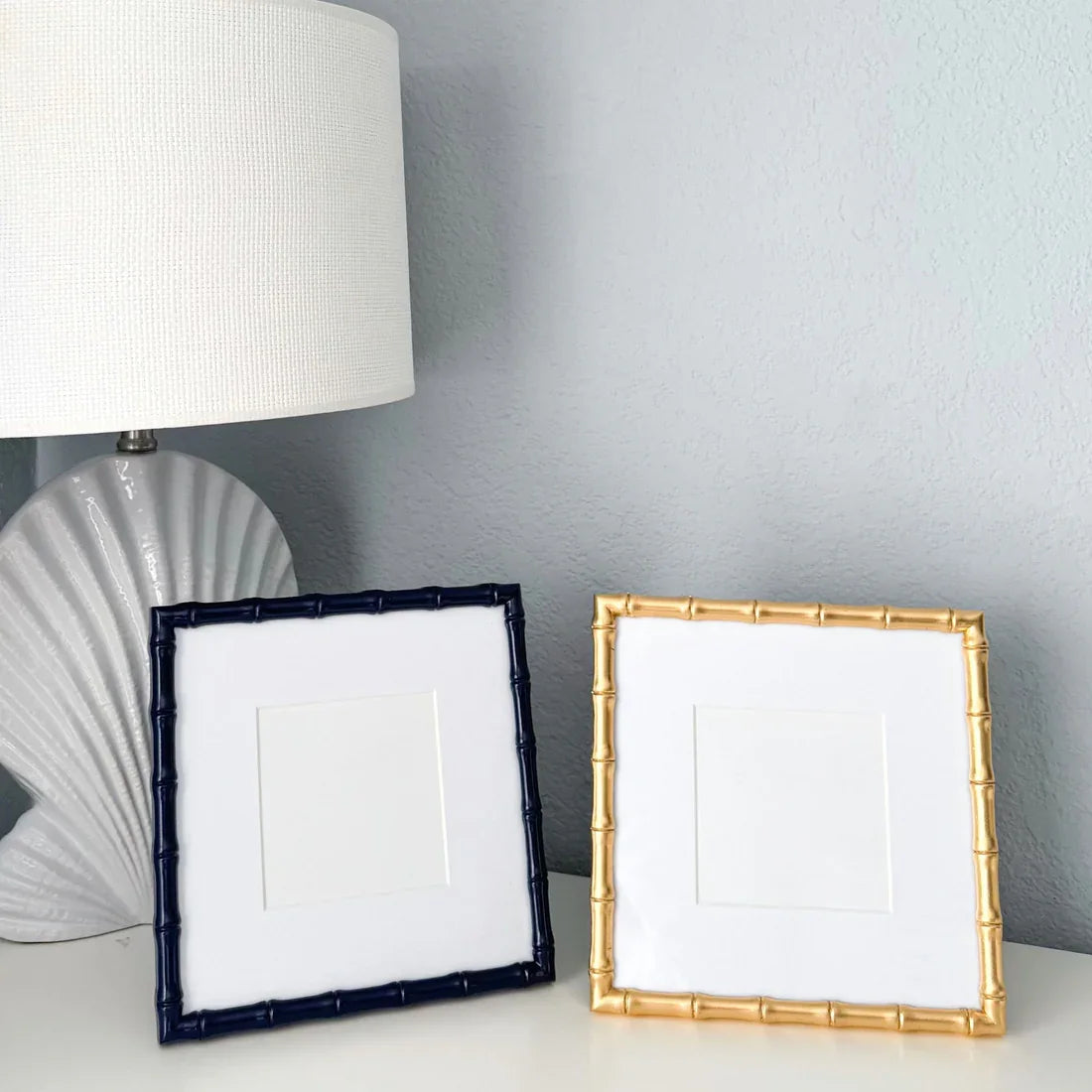 Bamboo Frame for Self Finishing - Navy