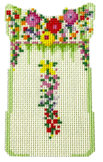 Pale Lime Green Mini Oaxaca Dress