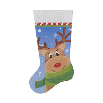 Wrapped Up Reindeer Stocking