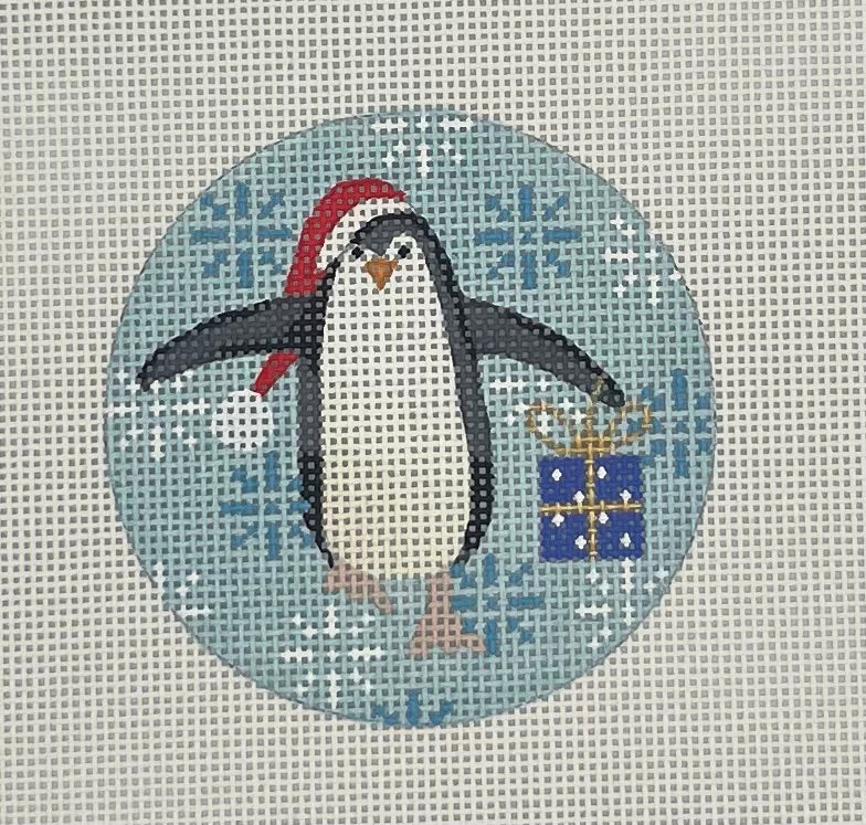 Penguin Circle Blue