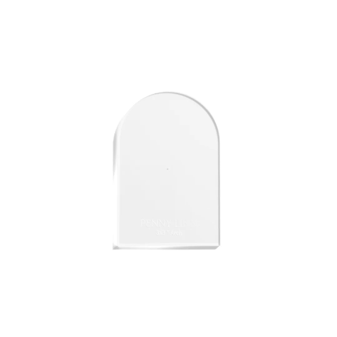 Acrylic Stencil - 3" Stand Up Arch