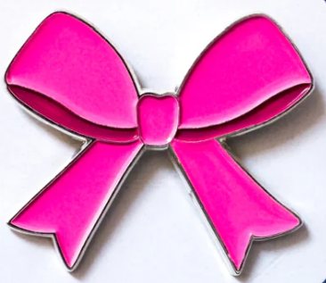 Purple Bow Needle Minder