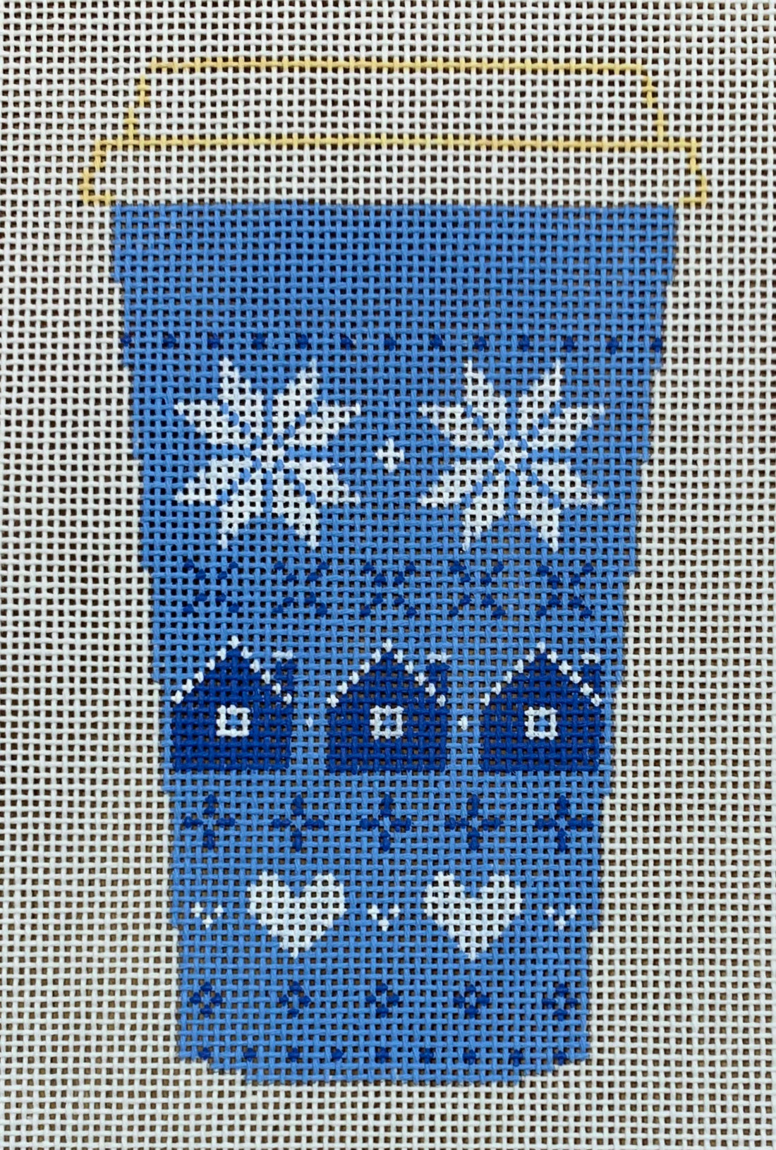 Blue Fair Isle Cup