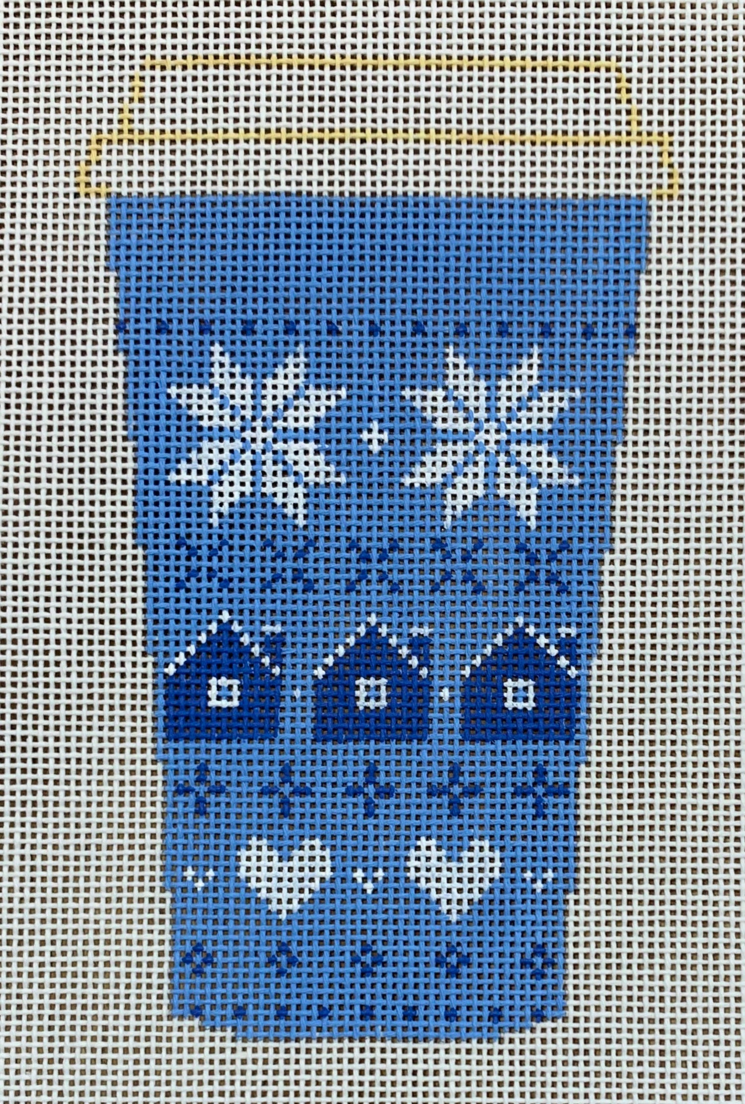 Blue Fair Isle Cup