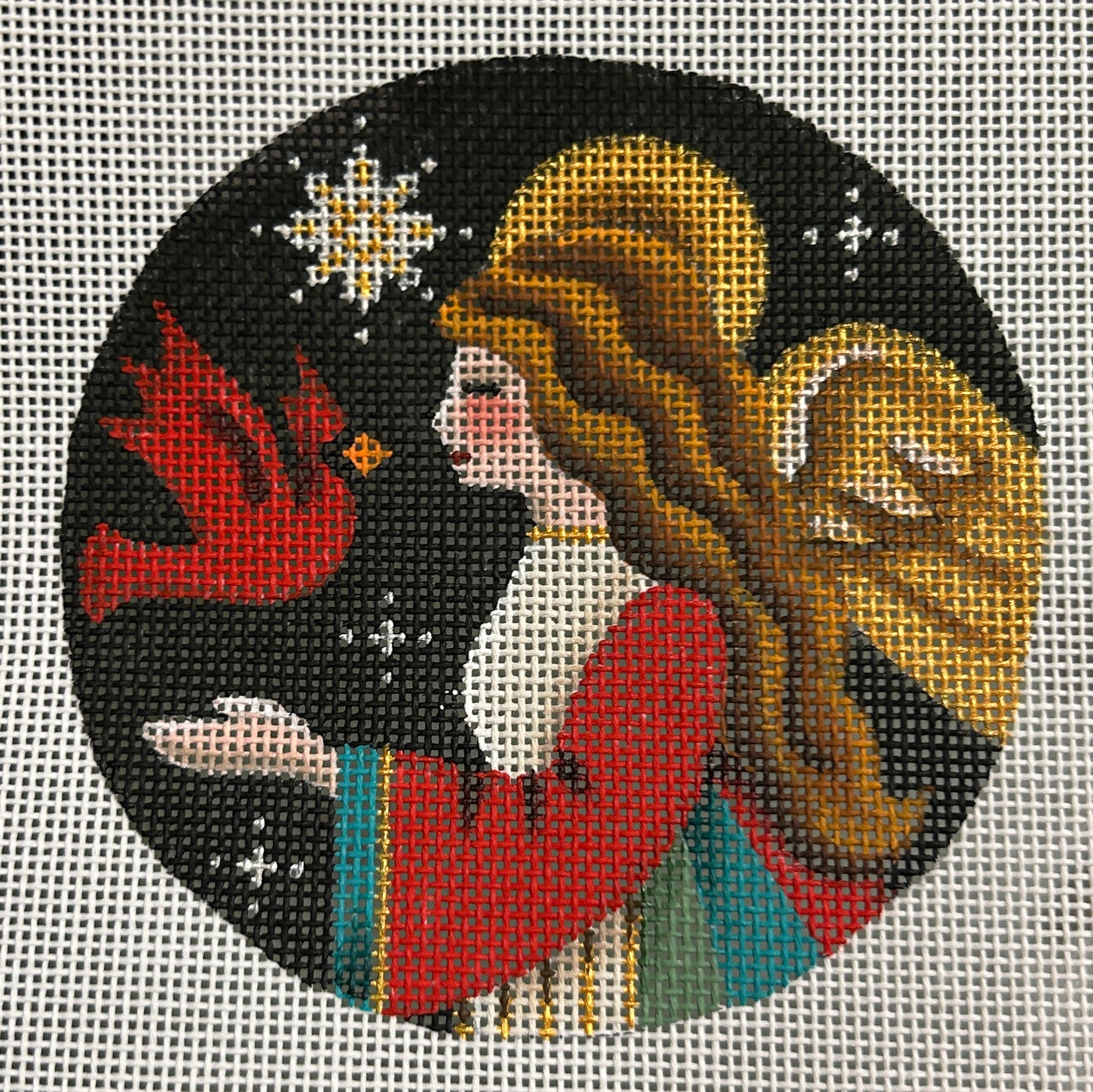 Angel with Cardinal