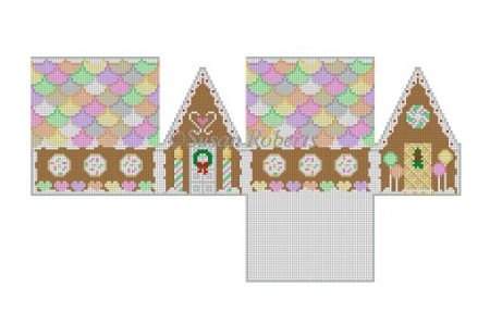 Neccos &amp; Candy Heart Gingerbread House