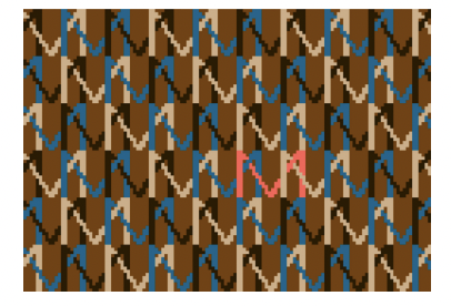 M Clutch - Brown Caps