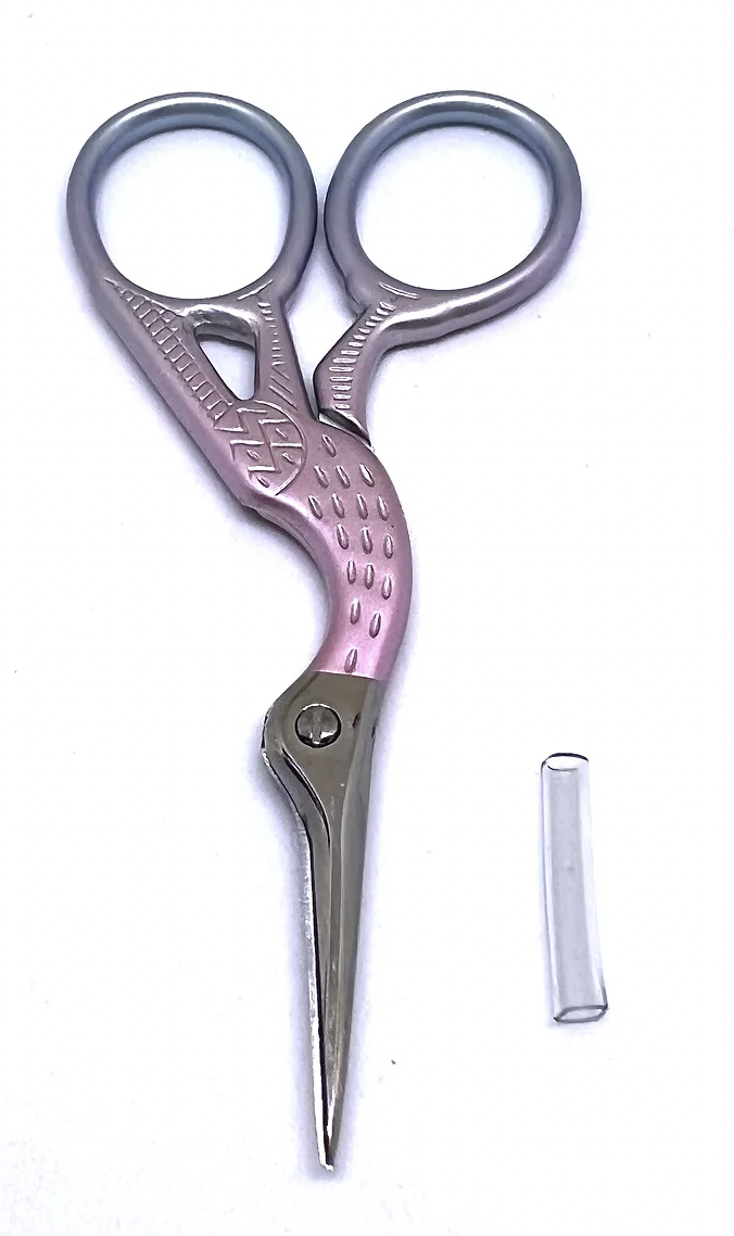 3.5" Cutie Scissors in Metallic Pink