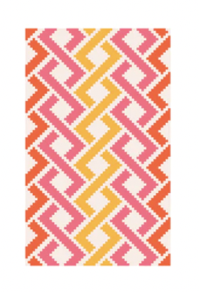Hicks Sunglasses Case - Orange Pink &amp; Yellow