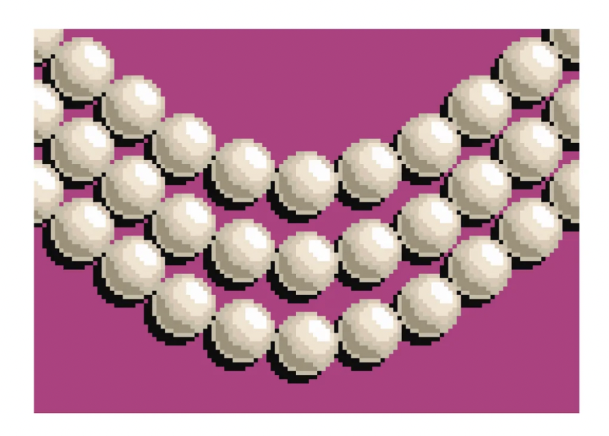 Pearl Clutch - Pink