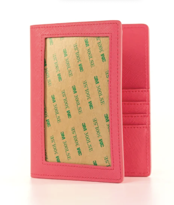 Self-Finishing Passport Cover - Pink