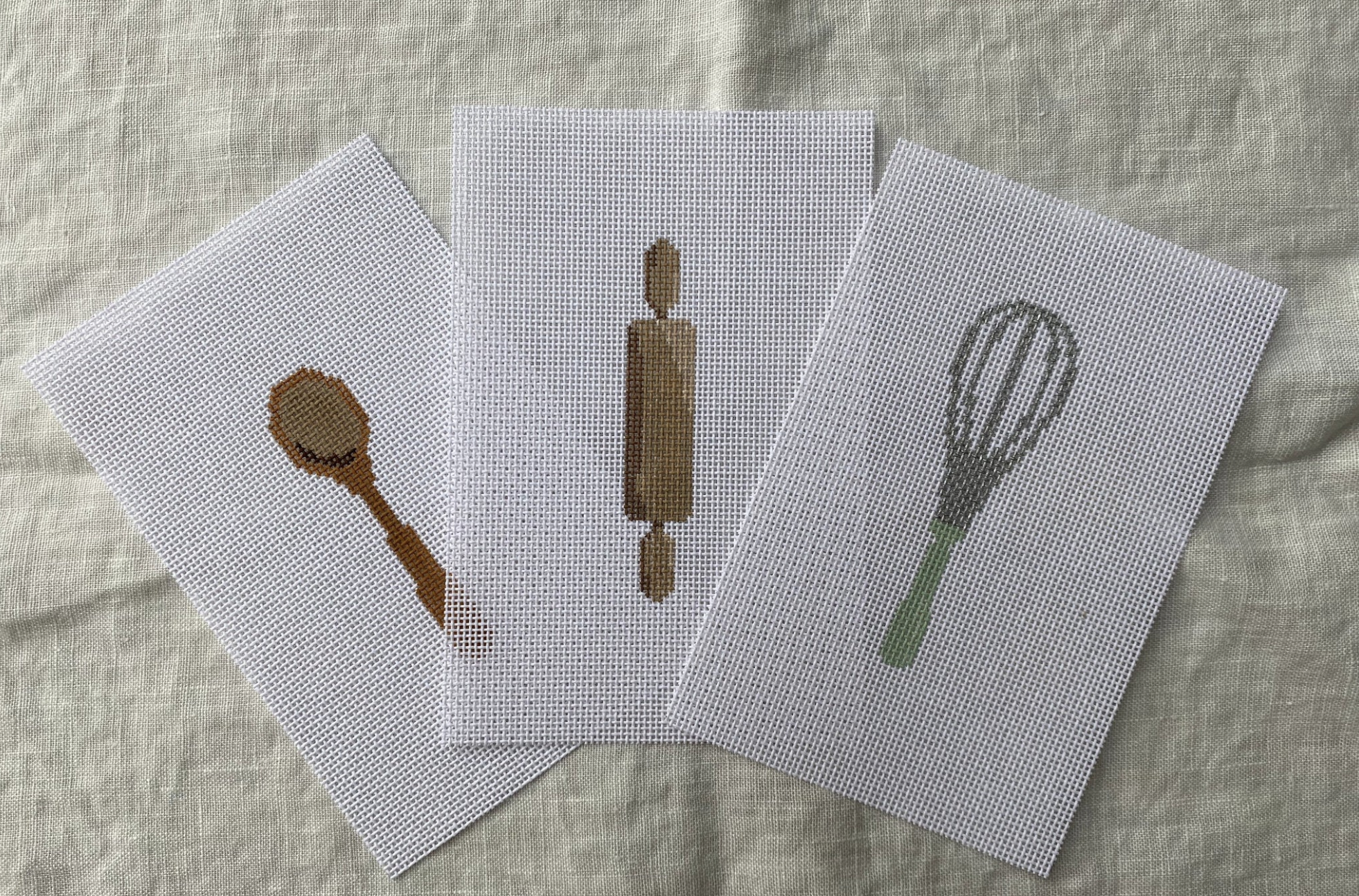 Kitchen Utensils (3 canvases)