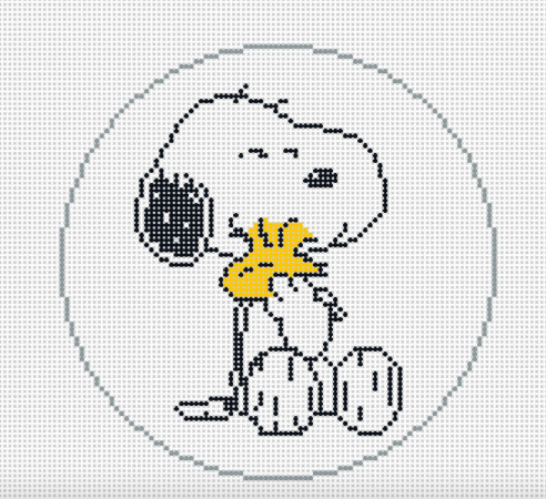Snoopy Hugging Woodstock
