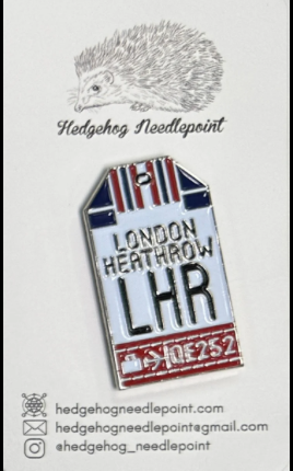 Needle Minder - London Retro Travel Tag