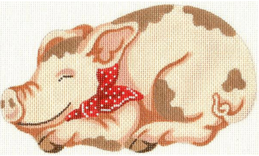Pink Pig Ornament