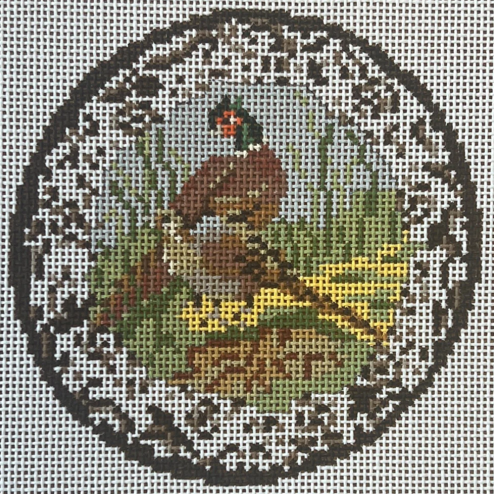 Transferware Pheasant Plate