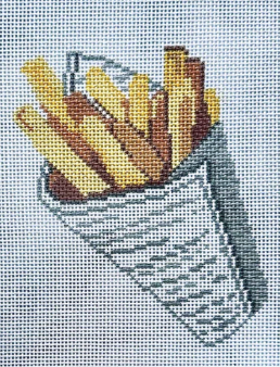 Fries in Newspaper