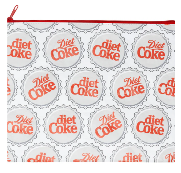 Diet Coke® Bottle Cap Tyvek Project Bag