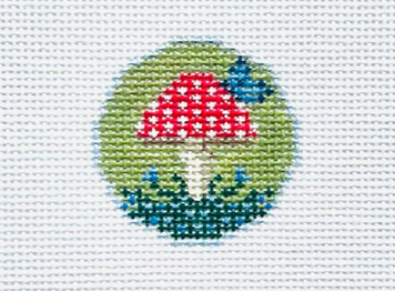 Fly Agaric Key Fob Insert
