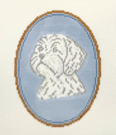 Dog Cameo - Maltese