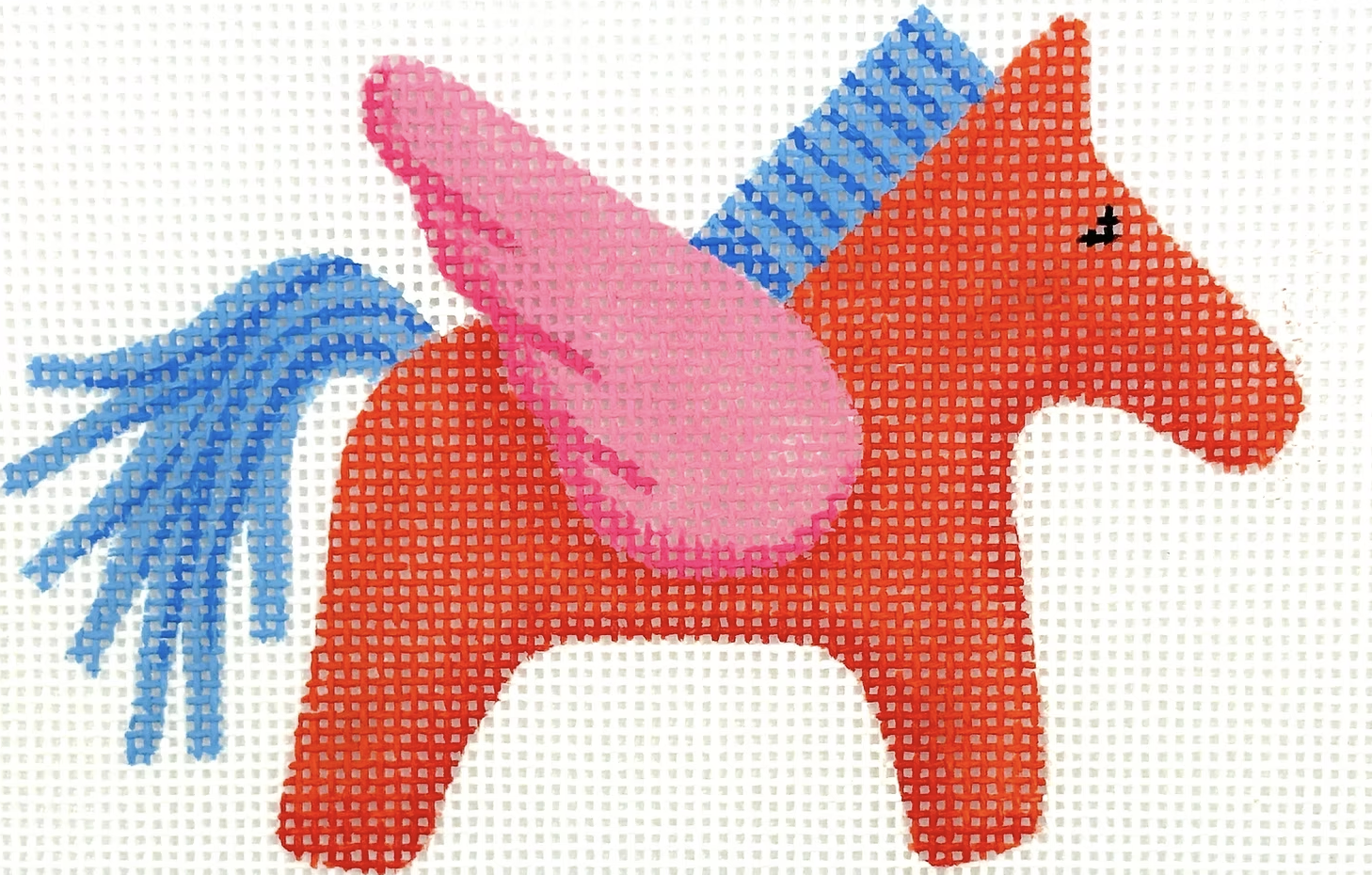 Hermes Pegasus Orange Blue Pink