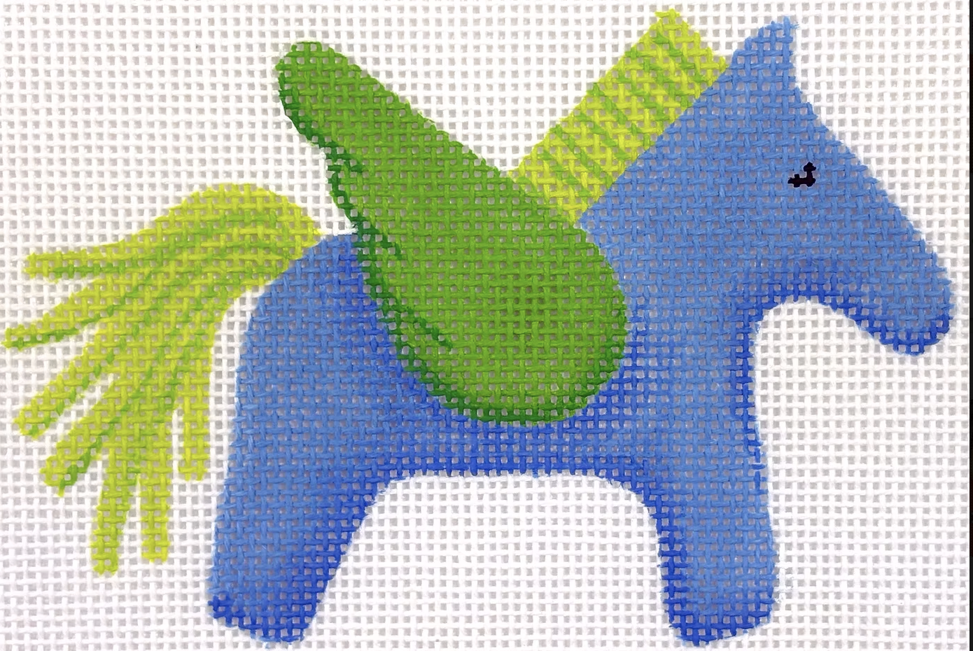 Hermes Pegasus Blue Lime Green