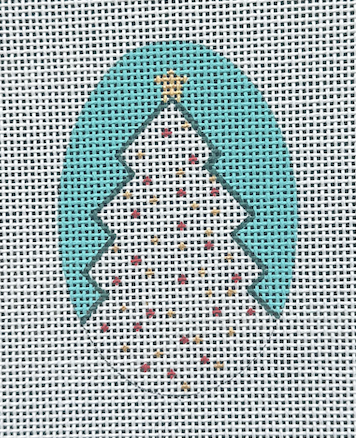 White Christmas Tree Mini