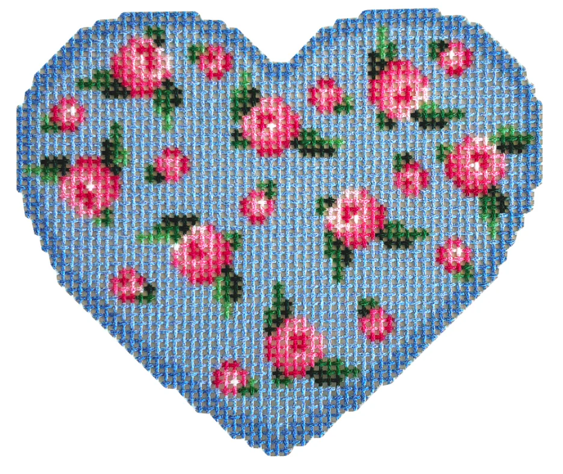 Scattered Rose Heart