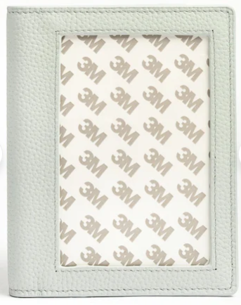Self-Finishing Passport Cover - Pebble Ice Blue