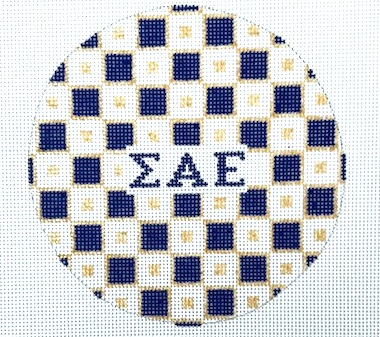 Sigma Alpha Epsilon (SAE) Checkered Round