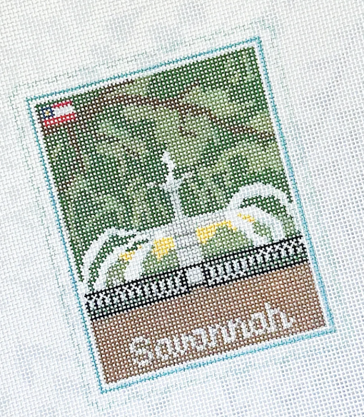 Savannah 18 Mesh Travel Stamp