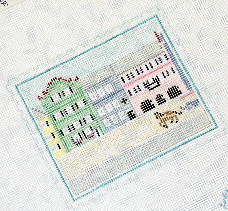Charleston 18 Mesh Travel Stamp