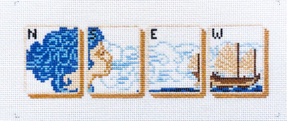 Mahjong Tile Set - Winds