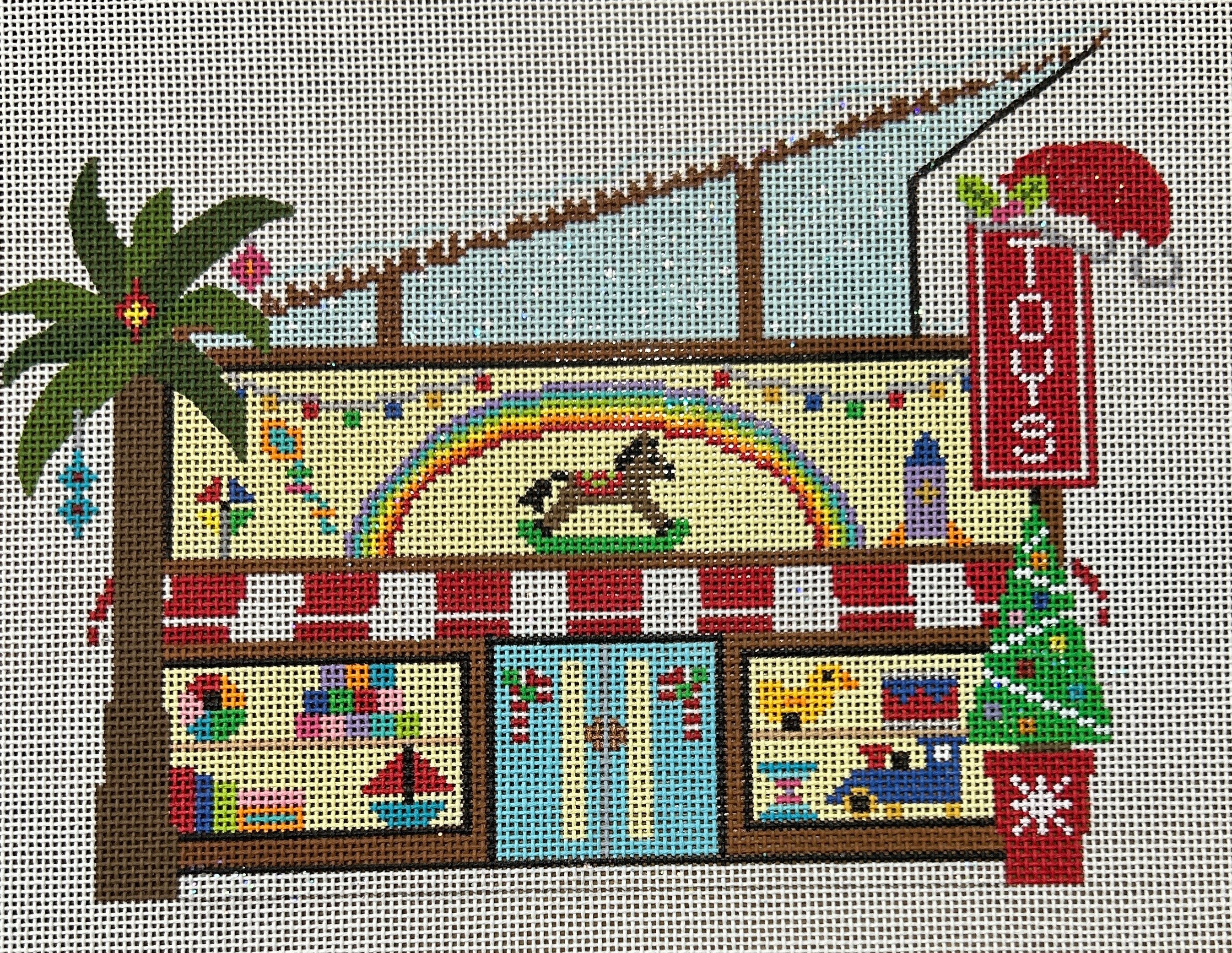 Mid Century Modern Christmas Toy Shop