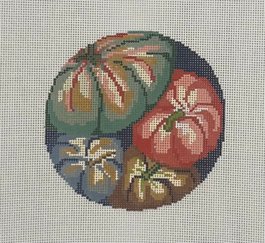 Tumbling Pumpkins Round