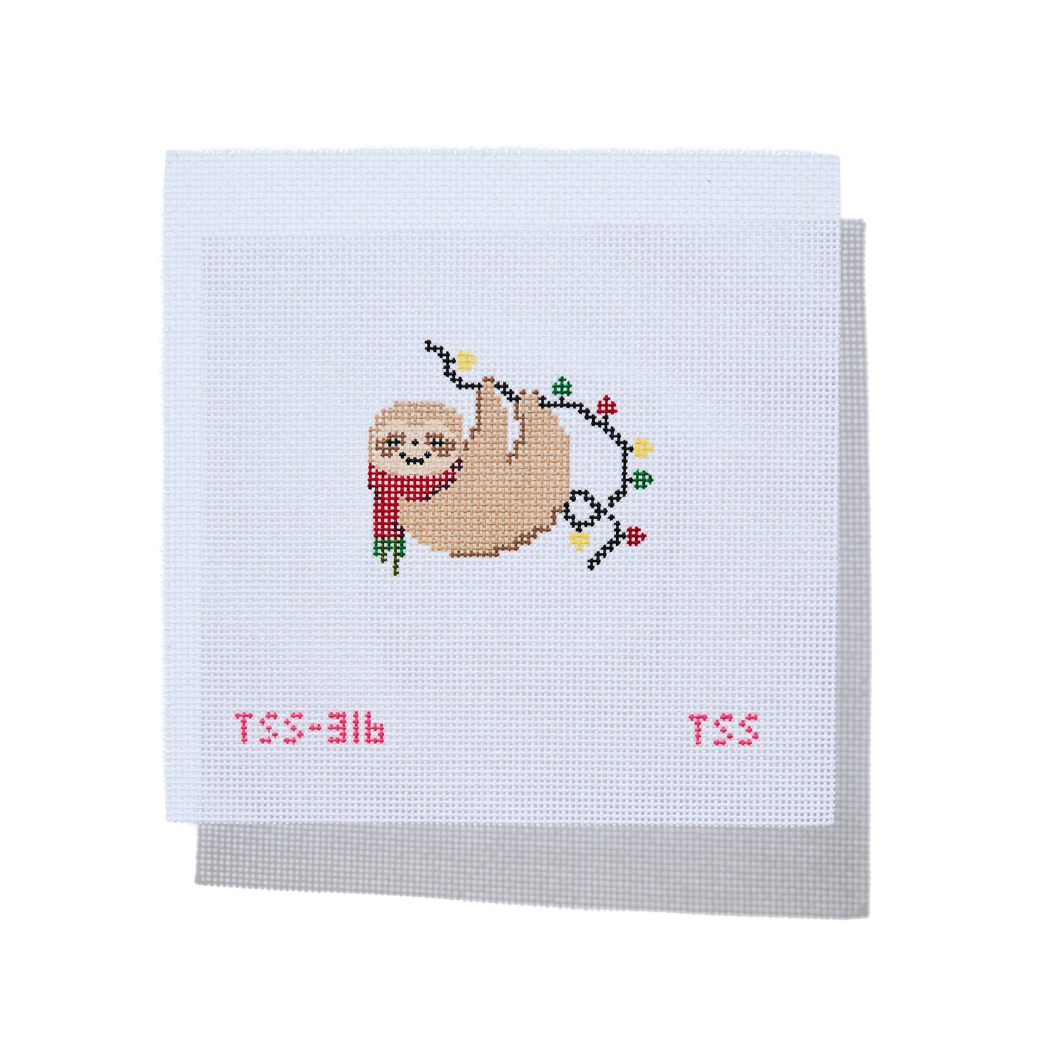 Christmas Sloth with Lights