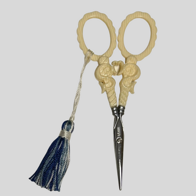 Sajou Scissors Veined Ivory "S"