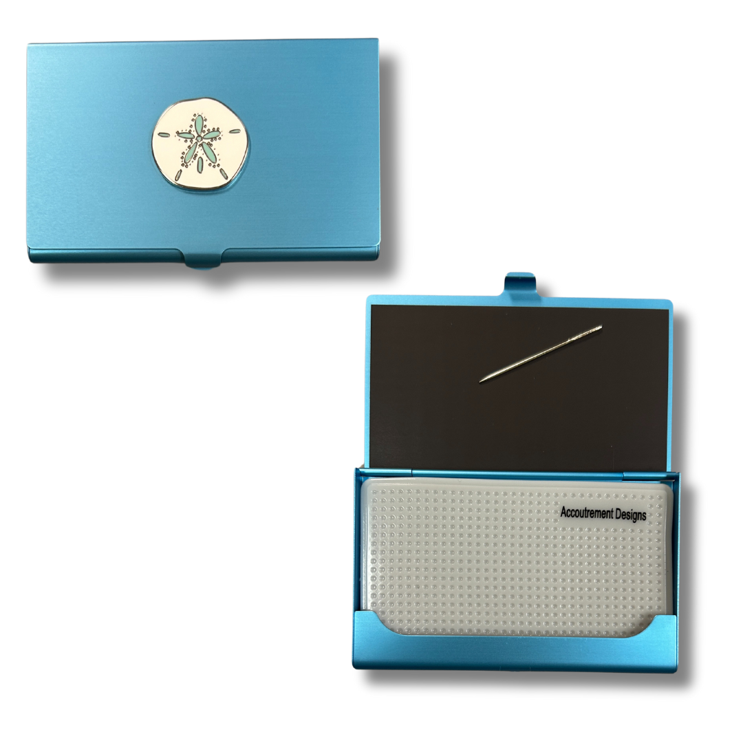 Beading &amp; Needle Case - Sand Dollar