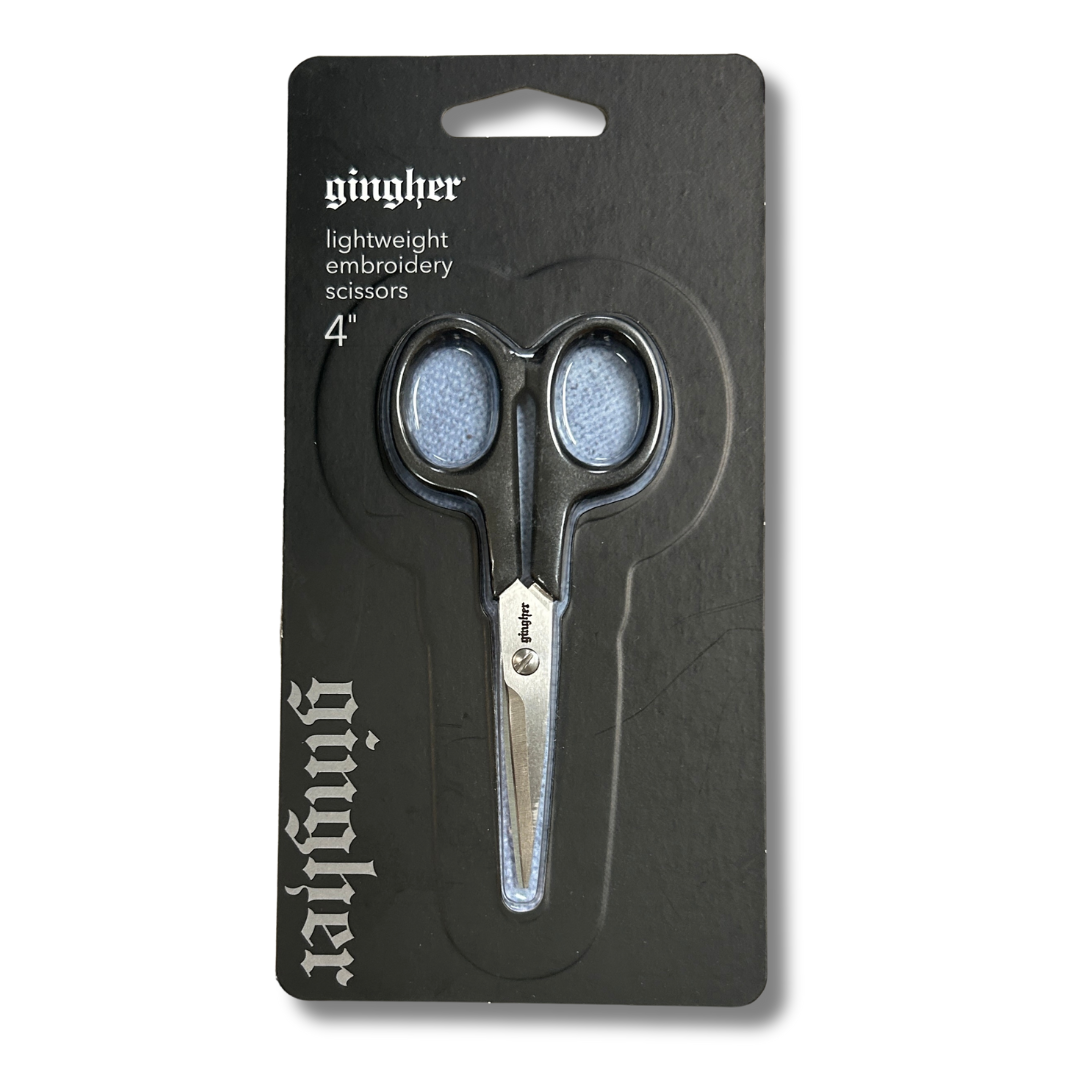 Gingher 4&quot; LIghtweight Emb. Scissors