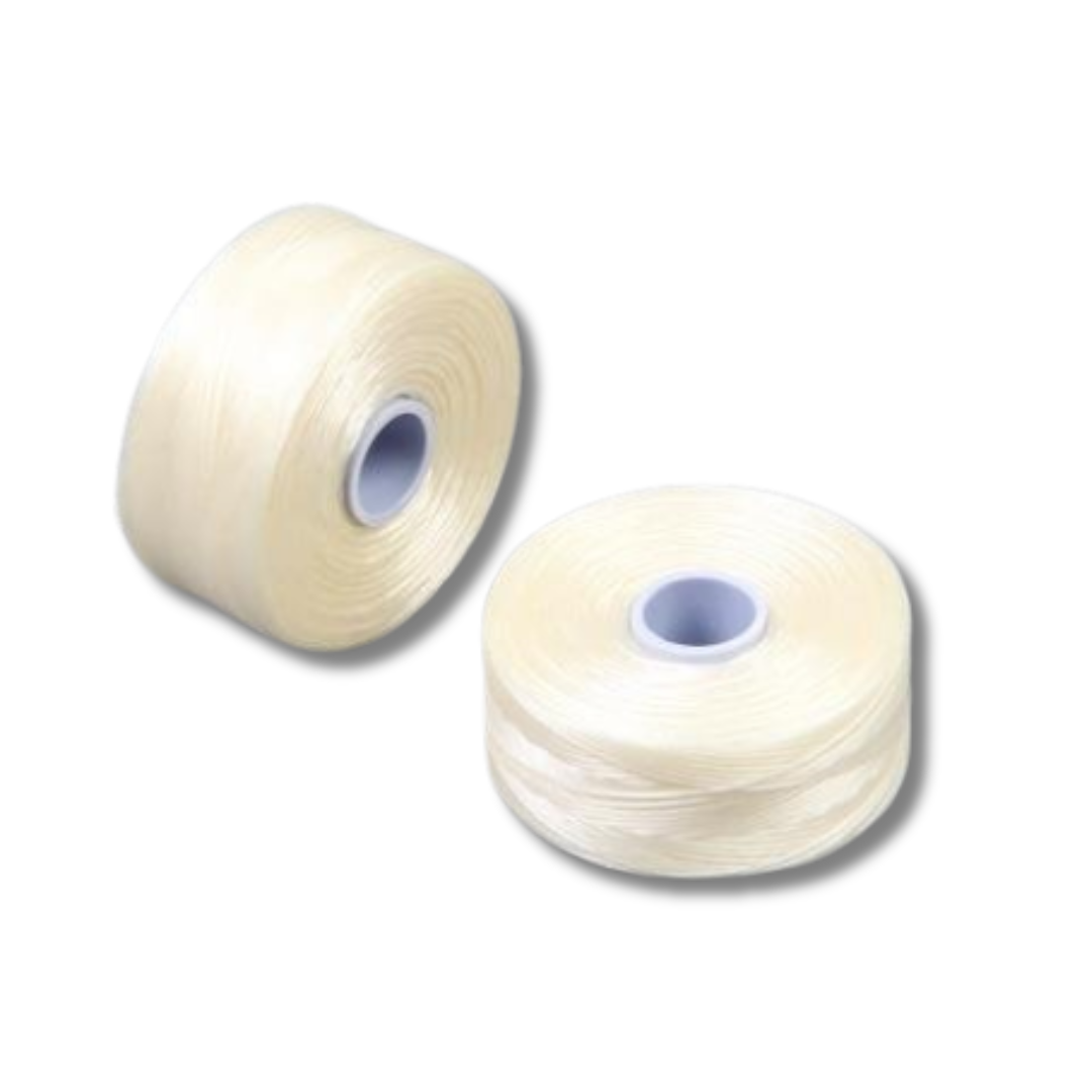 Beading Thread Cream