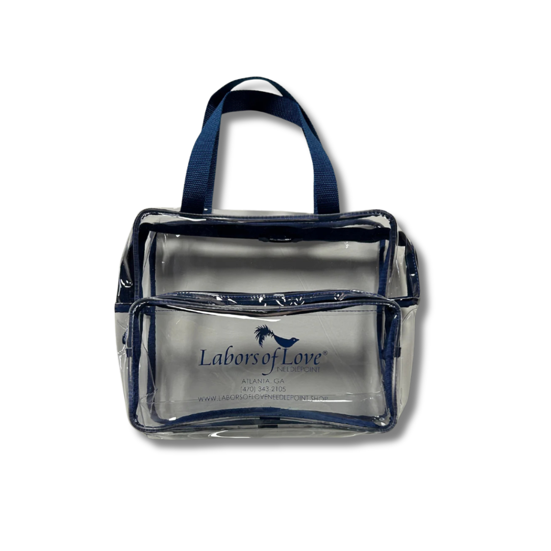 Vinyl Craft Case w/Pocket 14x12 – Labors of Love Needlepoint