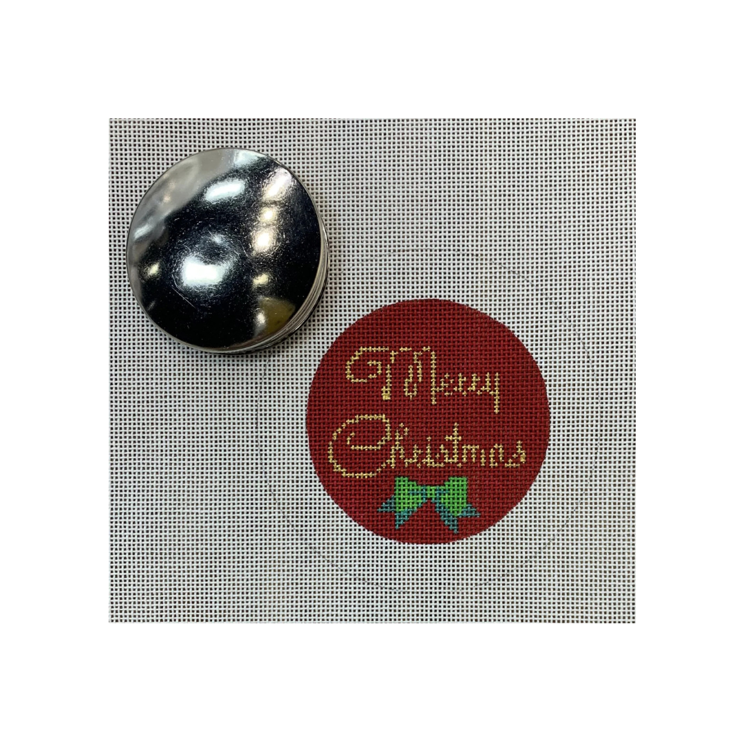 Button Cover - Merry Christmas