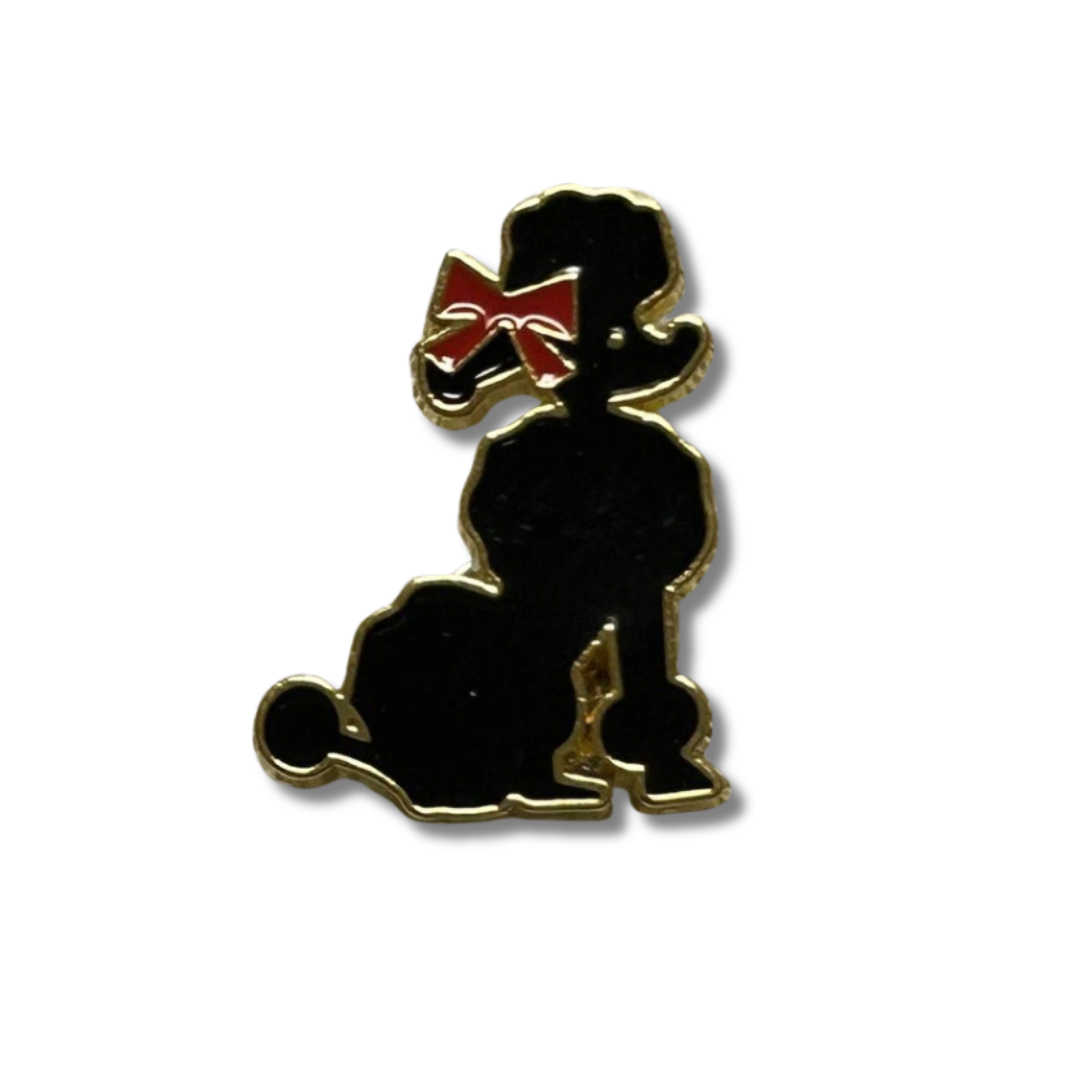 Black Poodle Needle Minder