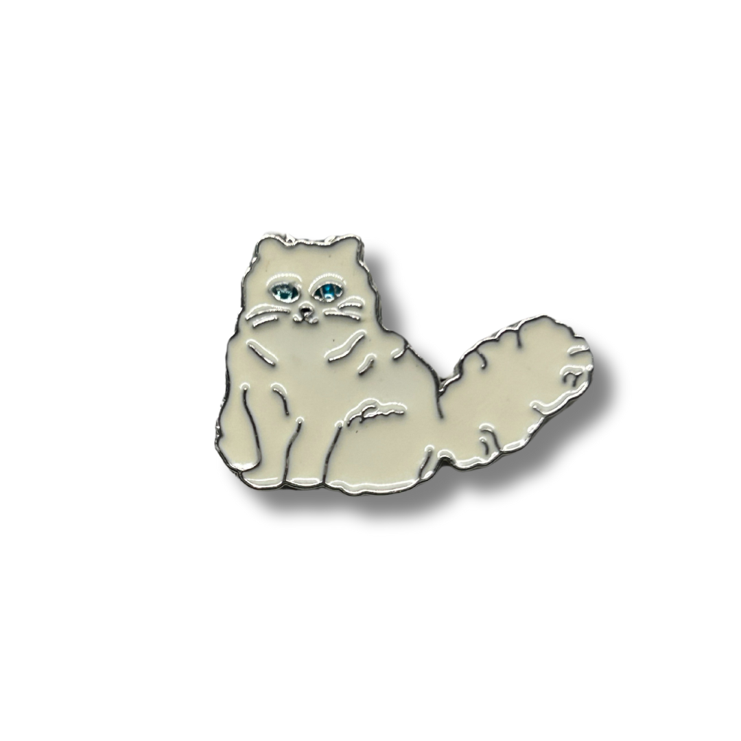 Needle Minder - White Cat