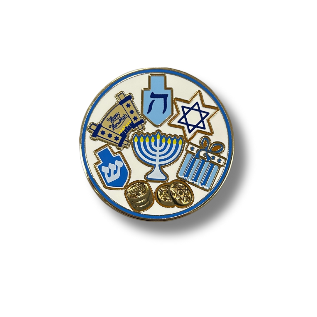 Needle Minder - Hanukkah Cookie Plate