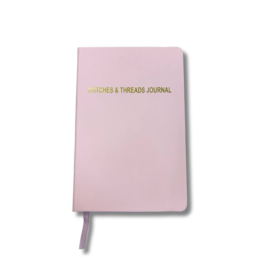 Stitches and Threads Journal - Pink