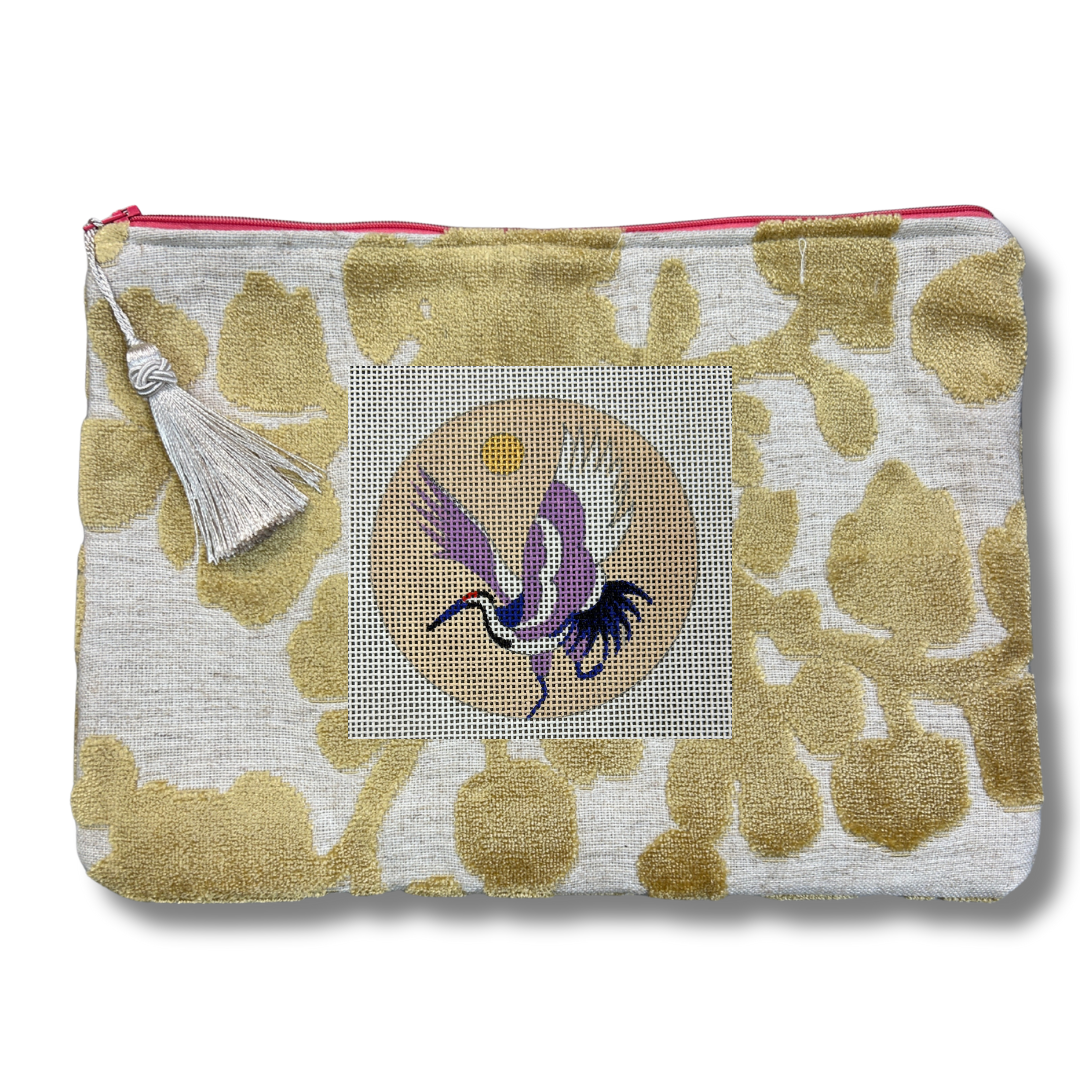 Anna Bag - with Crane Canvas